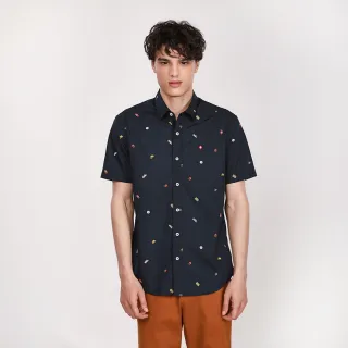 【JOHN HENRY】圖標滿版印花短袖襯衫 歷史價格詳細信息