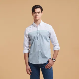 【JOHN HENRY】拼接布標多功能隨身斜挎包－綠色 歷史價格詳細信息