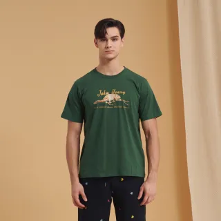 【JOHN HENRY】變形蟲滿版長袖襯衫-紅色 歷史價格詳細信息