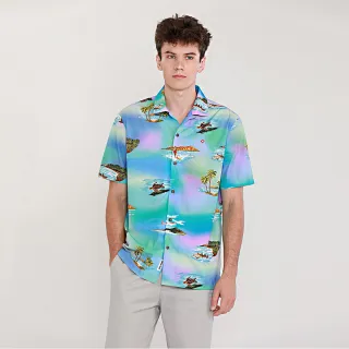 JOHN HENRY 花朵滿版印花長袖襯衫-二色 歷史價格詳細信息