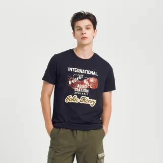 JOHN HENRY籃球刺繡logo大學T- 二色 歷史價格詳細信息