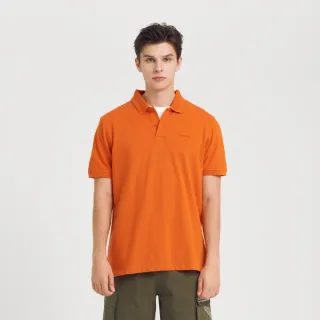 【JOHN HENRY】編織紋領草寫刺繡POLO衫-墨綠 歷史價格詳細信息