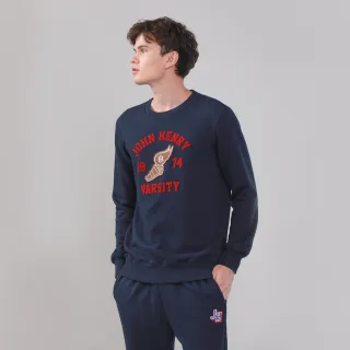 【JOHN HENRY】VARSITY刺繡橫條短袖POLO衫-綠色 歷史價格詳細信息