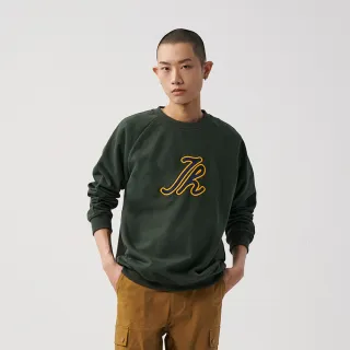 【JOHN HENRY】幾何logo毛巾繡連帽T-灰 歷史價格詳細信息