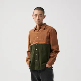 【JOHN HENRY】拼接布標多功能隨身斜挎包－綠色 歷史價格詳細信息