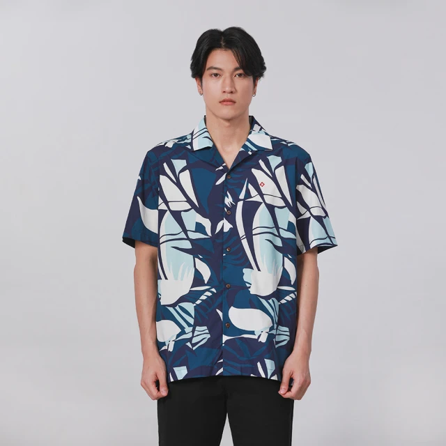 【JOHN HENRY】滿版小碎花長袖襯衫-藍 歷史價格詳細信息