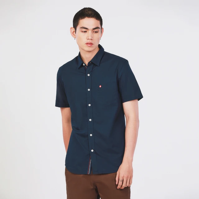 【JOHN HENRY】純棉經典橄欖球運動風短袖T恤-藍 歷史價格詳細信息