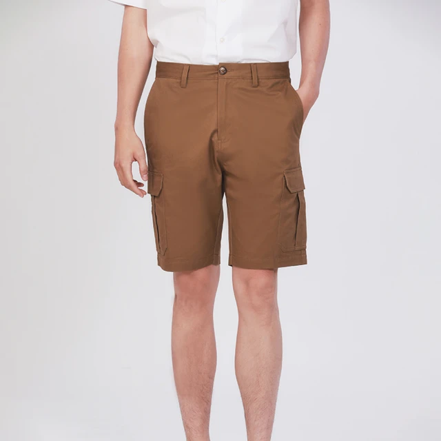 【JOHN HENRY】純棉工裝短褲-深灰 歷史價格詳細信息