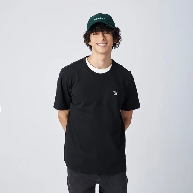 JOHN HENRY LOGO設計印圖短袖T恤-二色 歷史價格詳細信息