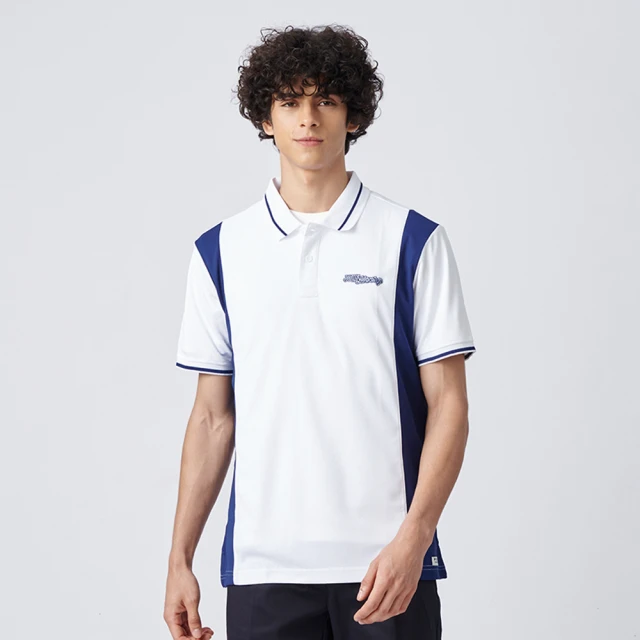 【JOHN HENRY】配色條紋領POLO衫-綠色 歷史價格詳細信息