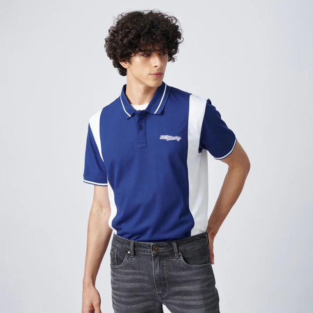 【JOHN HENRY】配色條紋領POLO衫-綠色 歷史價格詳細信息