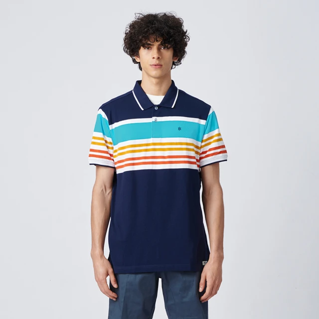 JOHN HENRY 條紋籃球刺繡貼布襯衫 歷史價格詳細信息