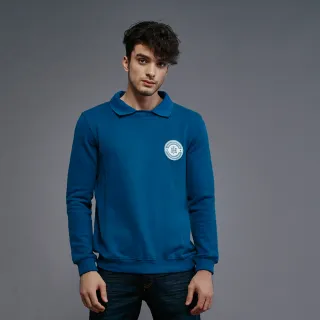 JOHN HENRY-LOGO刺繡撞色長袖T恤-二色 歷史價格詳細信息