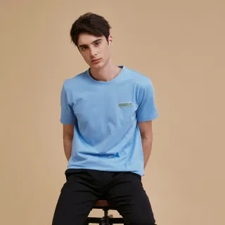 【JOHN HENRY】純棉布章刺繡短袖T恤-軍綠 歷史價格詳細信息