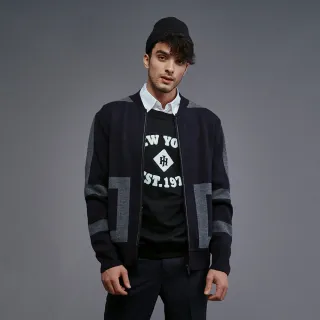 【JOHN HENRY】休閒拼色針織背心-灰 歷史價格詳細信息