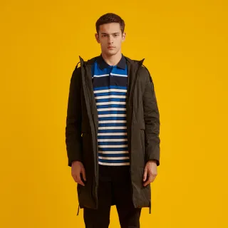 【JOHN HENRY】抽繩休閒棉質短褲-橄欖綠 歷史價格詳細信息