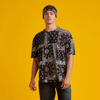 【JOHN HENRY】圖標滿版印花短袖襯衫 歷史價格詳細信息