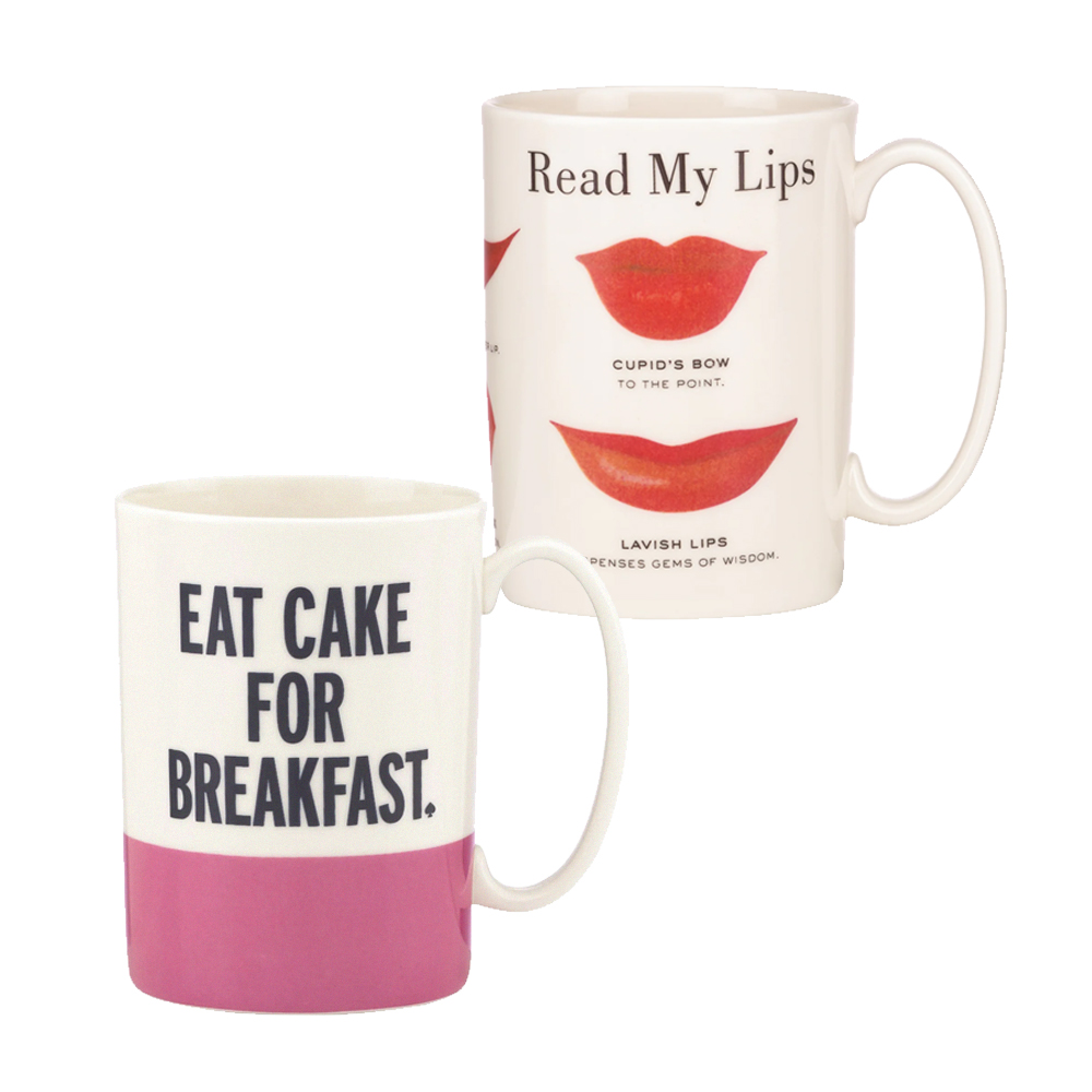 【KATE SPADE】馬克杯-經典普普-2入-355ml 歷史價格詳細信息