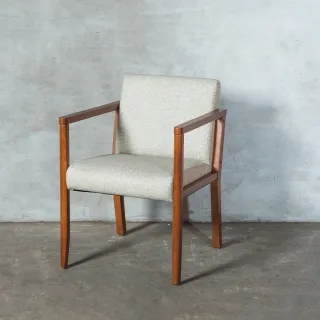 【H&D東稻家居】舒適弧形簡約耐用實木餐椅 - 3色 歷史價格詳細信息