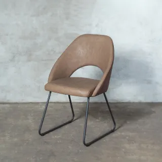 【H&D 東稻家居】復古工業風鐵腳餐椅(餐椅 椅子 皮革椅 鐵腳椅) 歷史價格詳細信息