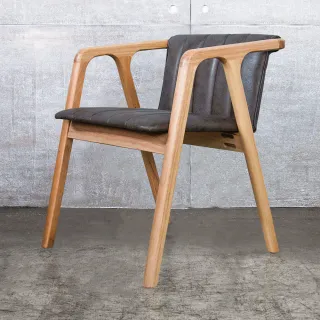【H&D 東稻家居】CF2004Y 原木色實木餐椅 歷史價格詳細信息