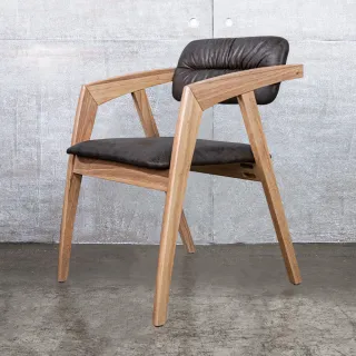 【H&D 東稻家居】CF2004Y 原木色實木餐椅 歷史價格詳細信息