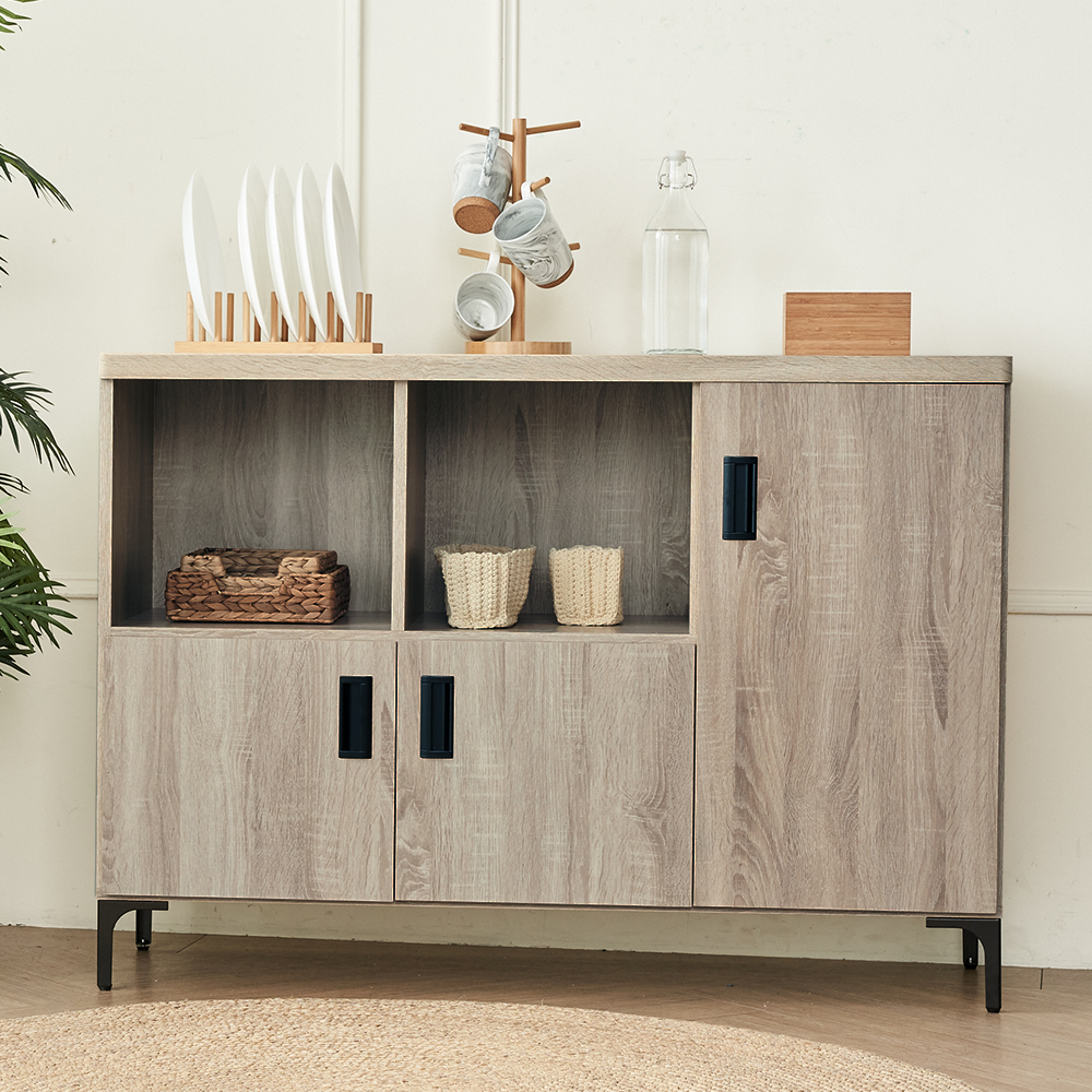 【H&D 東稻家居】索羅門橡木色三層書櫃-DIY自行組裝 歷史價格詳細信息