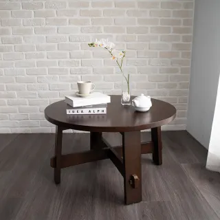 H&D東稻家居︱黑面黑腳大圓茶几【SGL/TR570】 歷史價格詳細信息