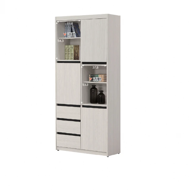 三門書櫃辦公室資料櫃落地組合大容量儲物經理辦公室文件櫃 歷史價格詳細信息