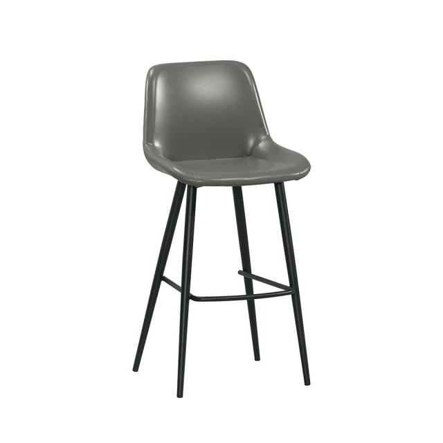 【H&D 東稻家居】吧椅灰色皮(TCM-08205) 價格比較,價格查詢,歷史價格詳細信息