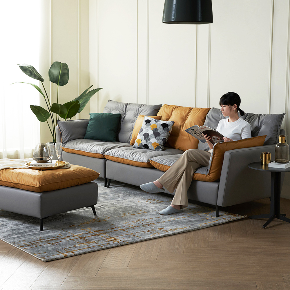 【H&D 東稻家居】質感灰布餐椅原木色-4張 歷史價格詳細信息