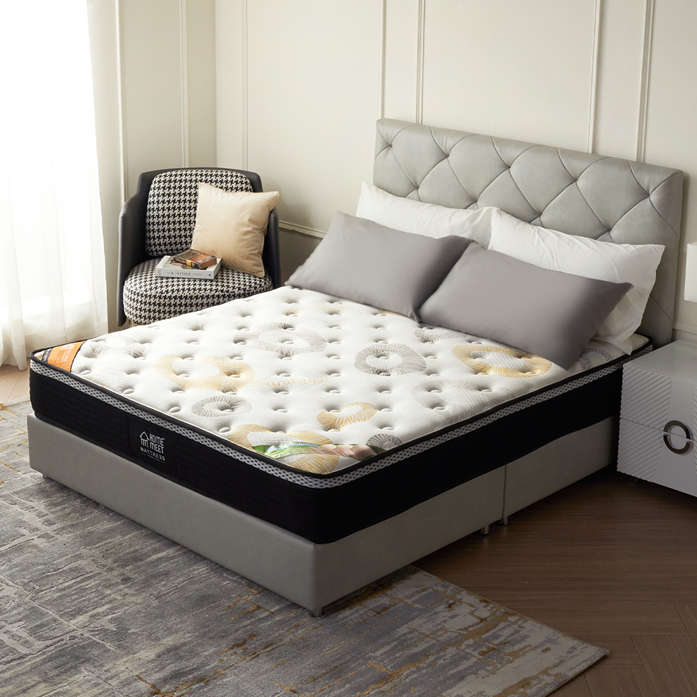 家具 5d乳膠床墊簡約主臥1.8米床墊1.5米彈簧床墊 歷史價格詳細信息