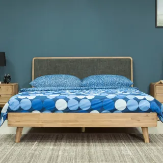 【H&D 東稻家居】5尺雙人床/TCM-03513(灰色皮) 歷史價格詳細信息