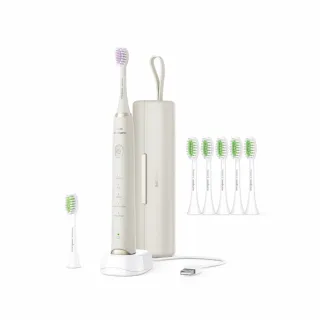 【PHILIPS 飛利浦】Sonicare輕柔多效音波震動牙刷HX2491/02+專用輕柔按摩刷頭*六支 歷史價格詳細信息