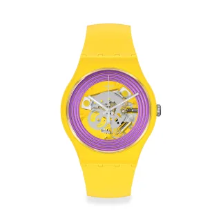 【SWATCH】New Gent 原創系列手錶PURPLE RINGS YELLOW 紫與黃 男錶 女錶 瑞士錶 錶(41mm) 價格比較,價格查詢,歷史價格詳細信息
