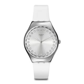 【SWATCH】Skin Irony 超薄金屬系列手錶 BRIGHT BLAZE 白晝珠光 (38mm) SYXS143 歷史價格詳細信息