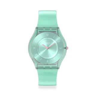 【SWATCH】SKIN超薄系列手錶 PASTELICIOUS TEAL (34mm) 男錶 女錶 SS08L100 歷史價格詳細信息