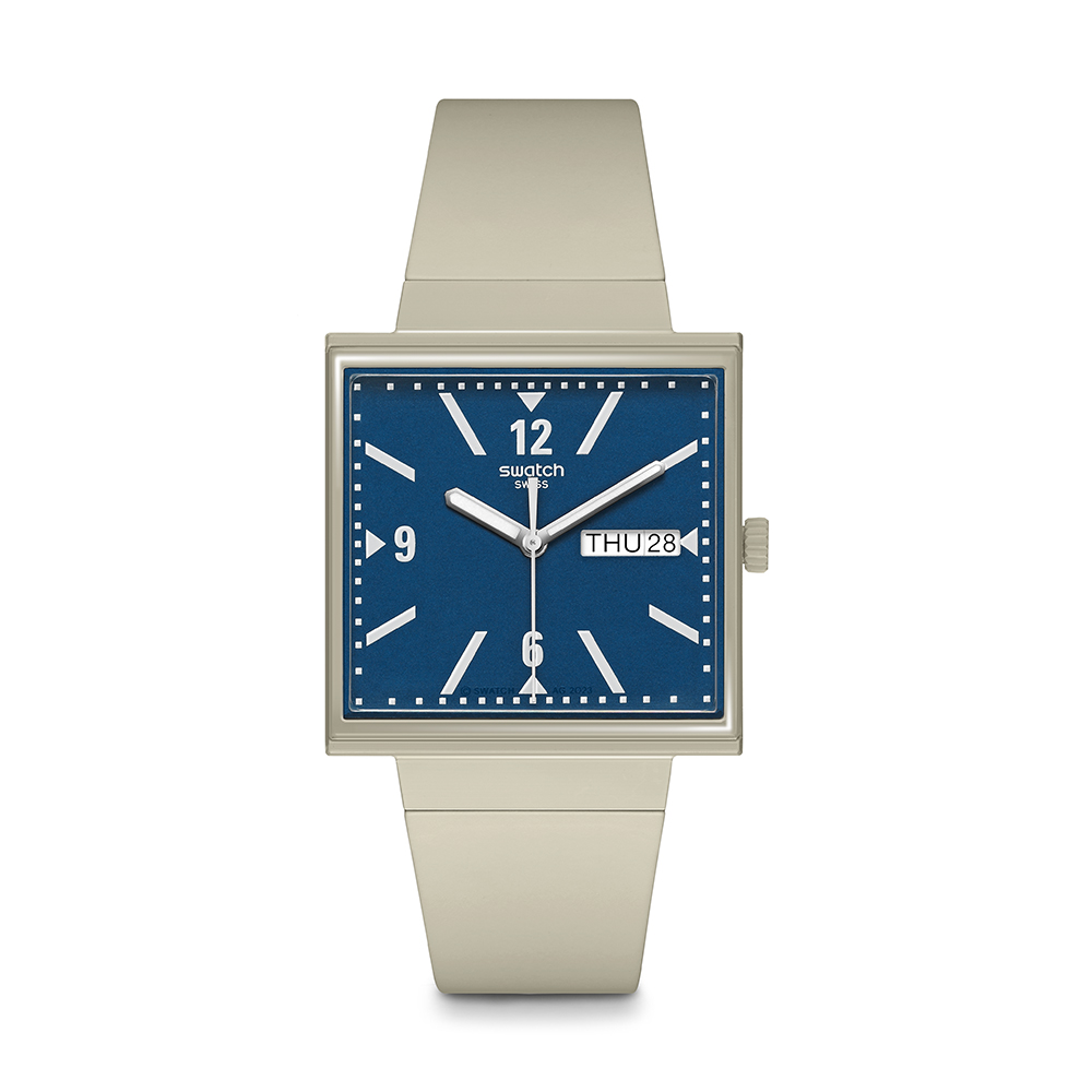【SWATCH】Gent 原創系列手錶 WHAT IF…ROSE? 生物陶瓷 方形錶 櫻花粉 男錶 女錶 手錶 瑞士錶 錶(34mm) 歷史價格詳細信息