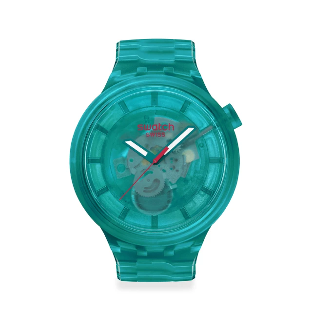 【SWATCH】BIG BOLD 系列手錶 TURQUOISE JOY 綠色 男錶 女錶 手錶 瑞士錶 錶(47mm) 價格比較,價格查詢,歷史價格詳細信息