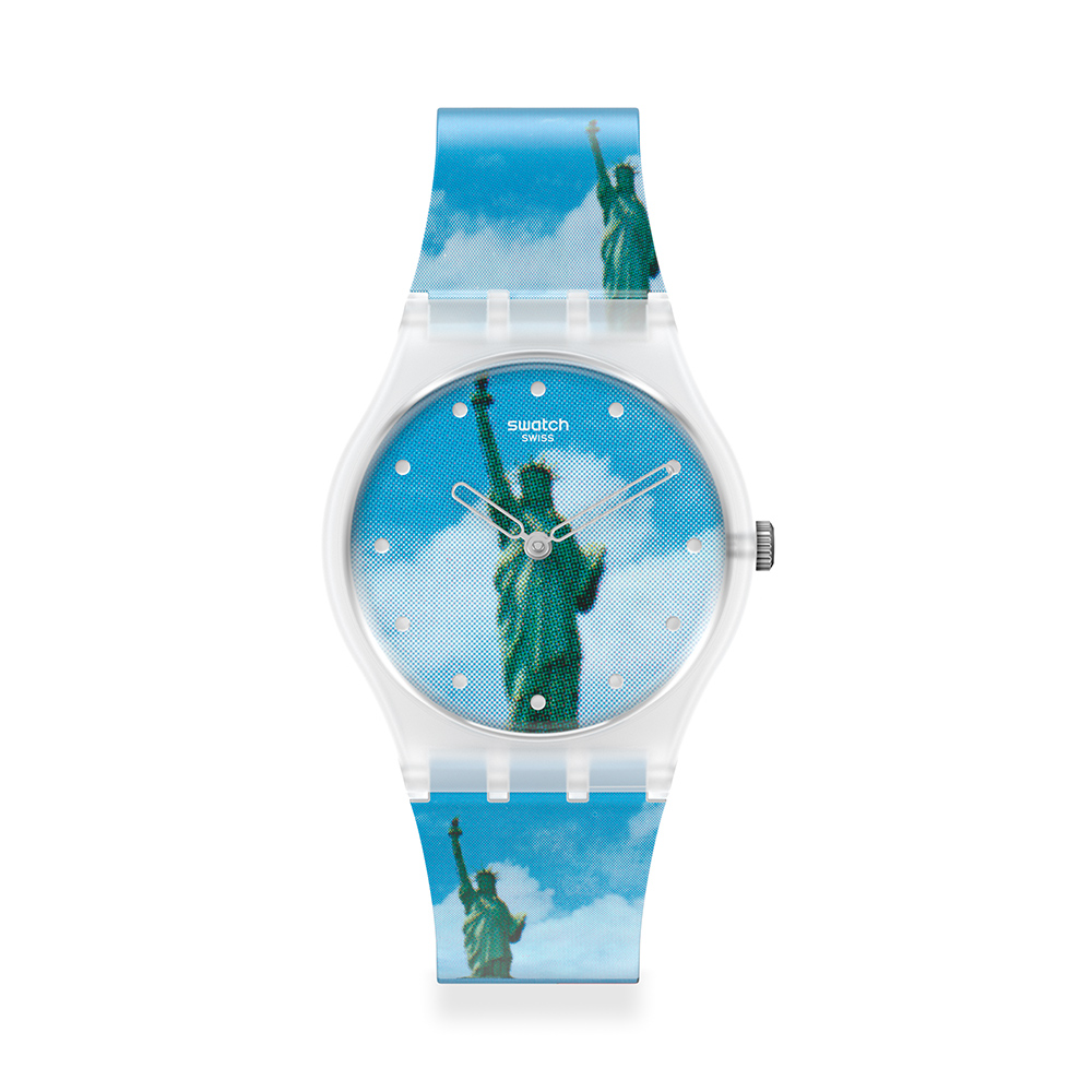 【SWATCH】MOMA聯名原創系列 橫尾忠則 《The City and Design》SUOZ334 歷史價格詳細信息