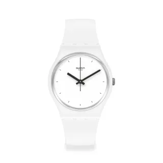【SWATCH】Gent 原創 手錶 WHITE BISHOP (34mm) 瑞士錶 SO28W106-S14 歷史價格詳細信息