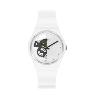 【SWATCH】Gent 原創 手錶 WHITE BISHOP (34mm) 瑞士錶 SO28W106-S14 歷史價格詳細信息