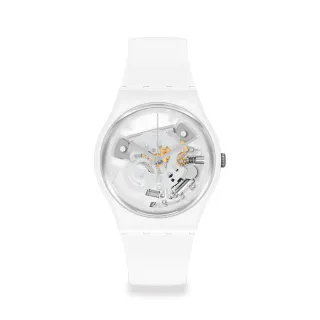 【SWATCH】Gent 原創 手錶 WHITE BISHOP (34mm) 瑞士錶 SO28W106-S14 歷史價格詳細信息