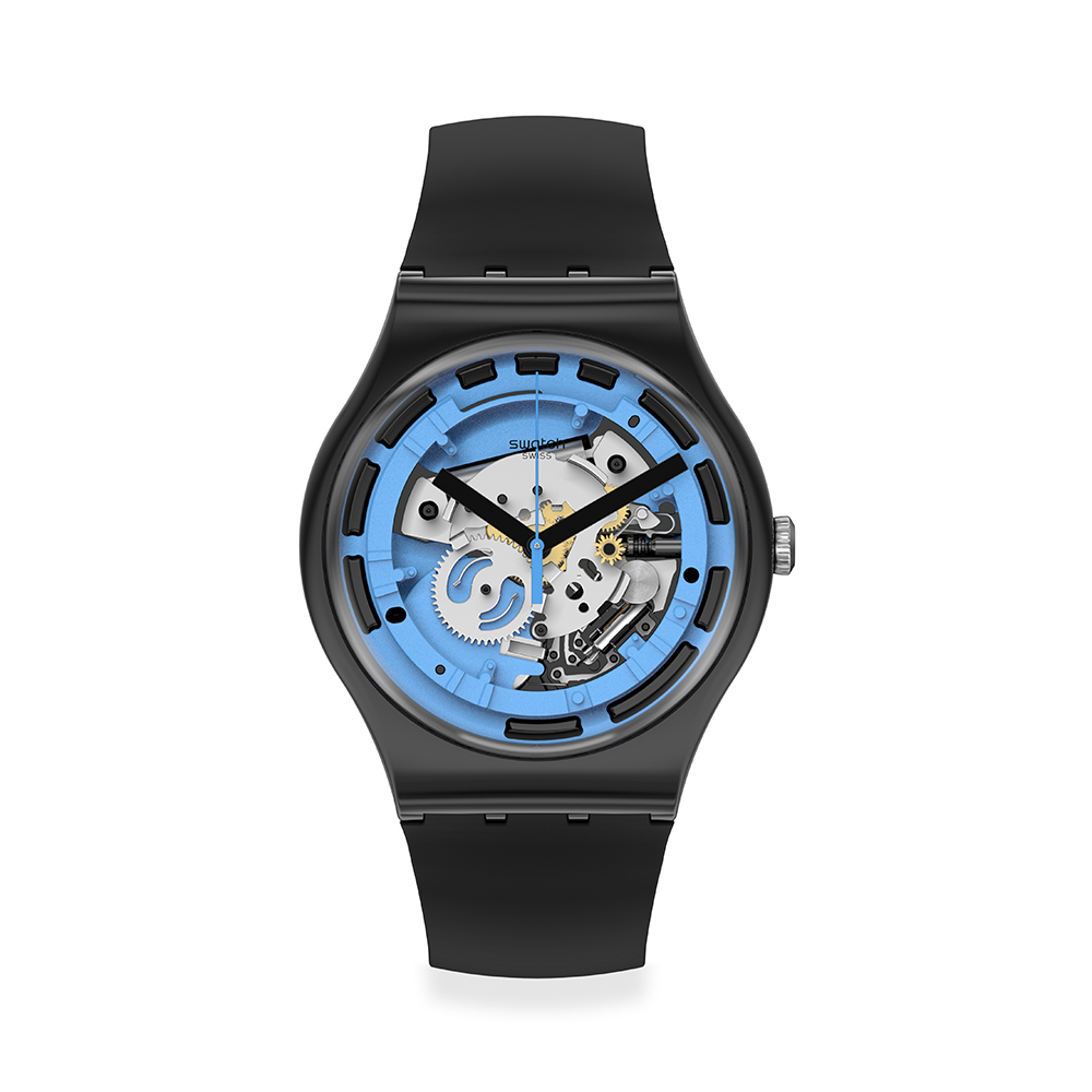 【SWATCH】Gent 原創系列手錶 BLUE AWAY 遠走藍-34mm GE721 歷史價格詳細信息