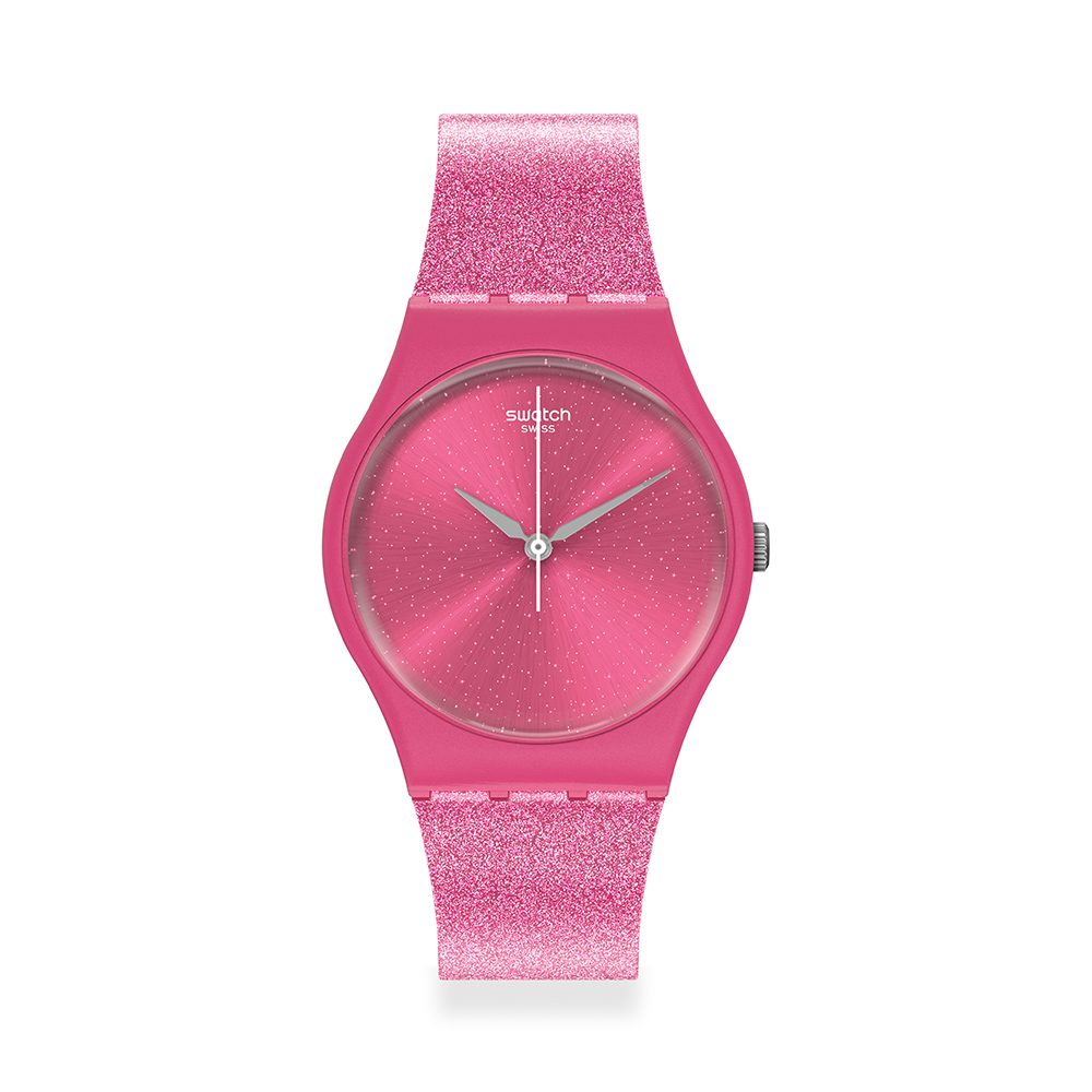 【SWATCH】原創系列手錶PINK MIST粉色虹光(41mm) SUOK155 歷史價格詳細信息
