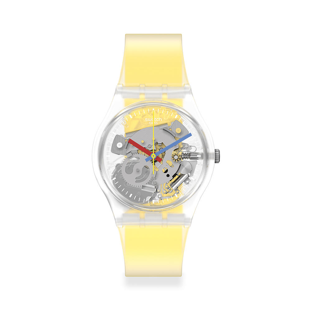 【SWATCH】Gent 原創系列 YELLOW DISCO FEVER 藍色狂熱 手錶 瑞士錶 錶(34mm) 歷史價格詳細信息