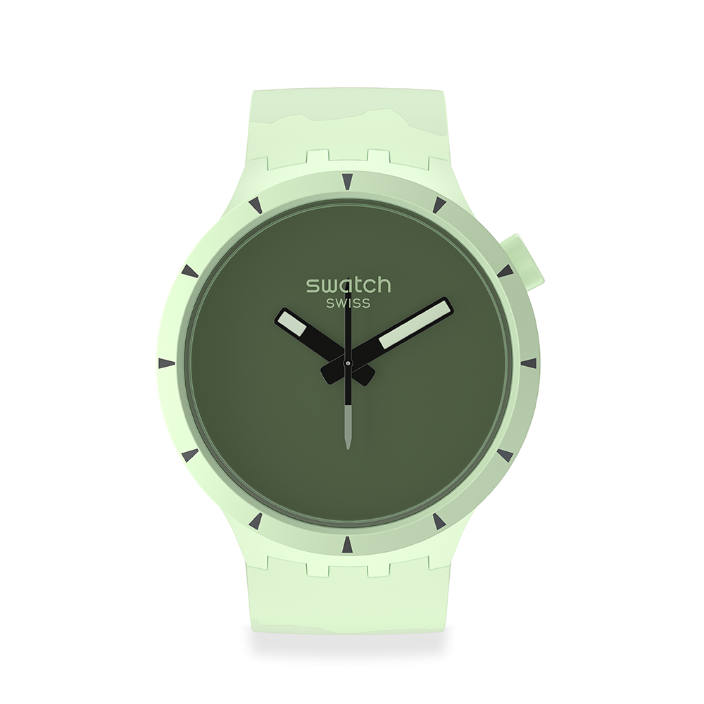【SWATCH】BIG BOLD系列手錶BIOCERAMIC雪國白(47mm) SB03N103 歷史價格詳細信息