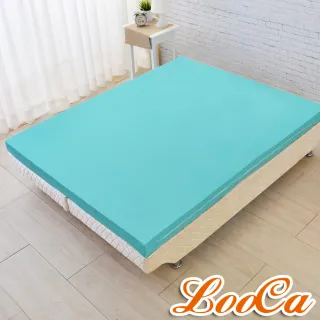 LooCa 12cm 波浪款竹炭惰性棉釋壓記憶床墊(透氣吸濕排汗布套) 歷史價格詳細信息