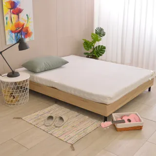 LooCa 5cm 全波浪款竹炭惰性棉釋壓記憶床墊(透氣吸濕排汗布套) 歷史價格詳細信息