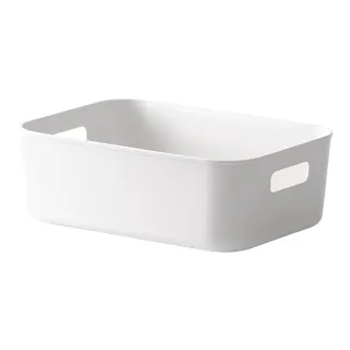 【hoi! 好好生活】懶角落整理收納籃-白色小 歷史價格詳細信息